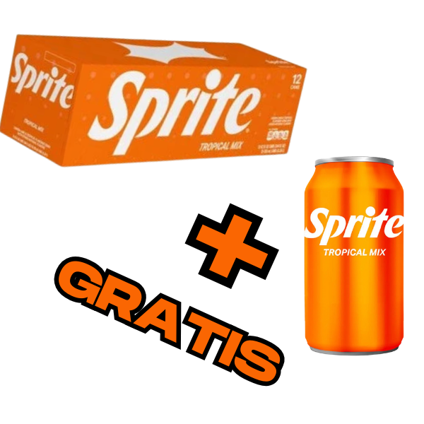 12+1(Gratis): Sprite Tropical Mix Viral Bundle