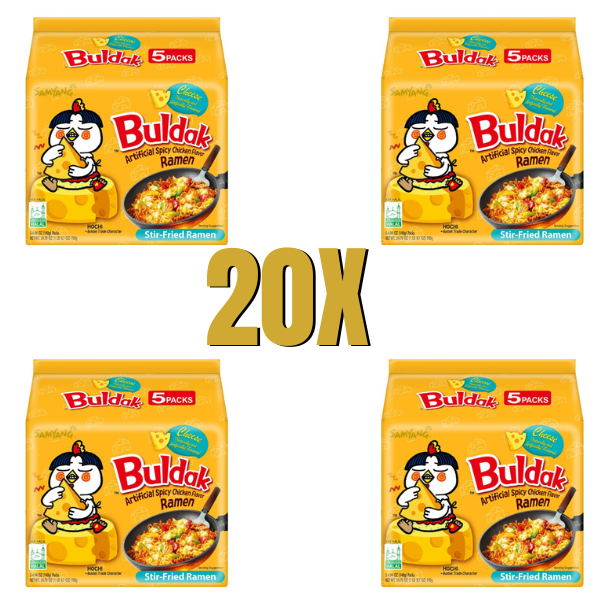20x Buldak Ramen Cheese I Buldak Nudeln