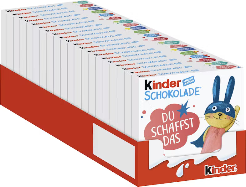 20x Kinder Schokolade