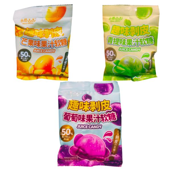 Peel of Grape: Mango, Grape Green, Grape Purple 3er