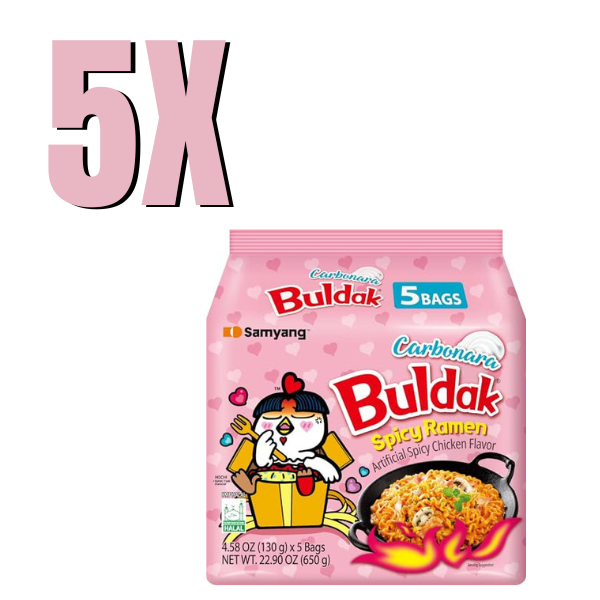 Buldak Carbonara 5er Pack