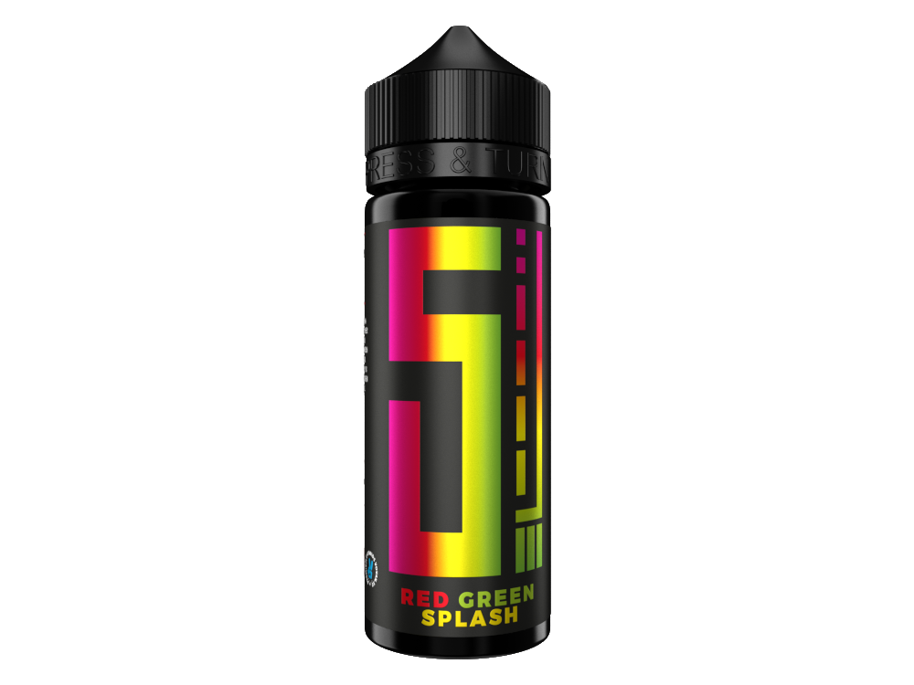 3x 5EL - Aroma Red Green Splash 10 ml