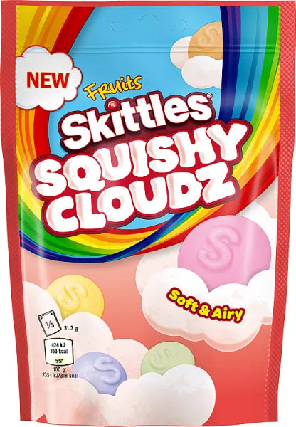 14x Skittles Squishy Cloudz Fruit