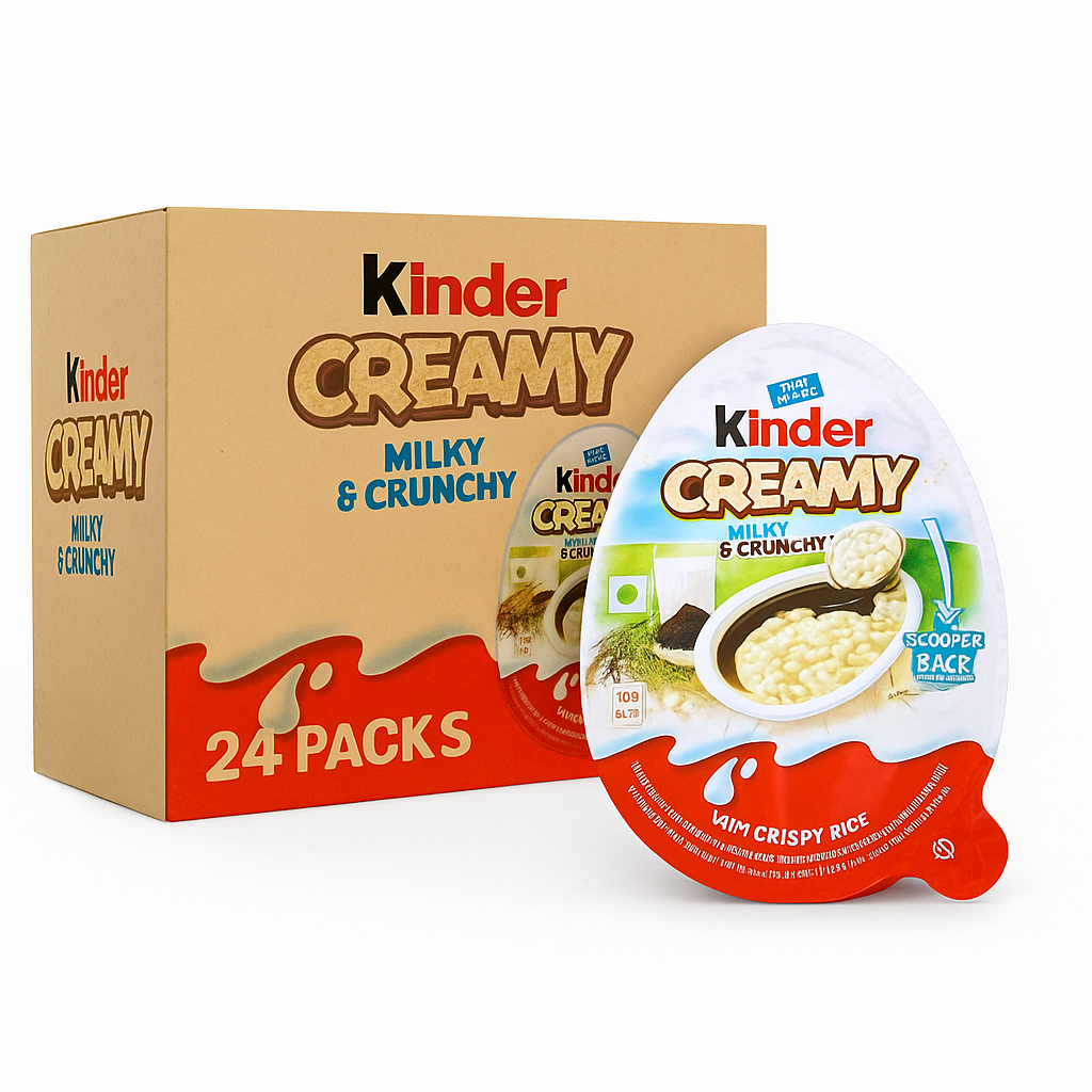 24x Kinder Creamy Box MHD 31.01.2026