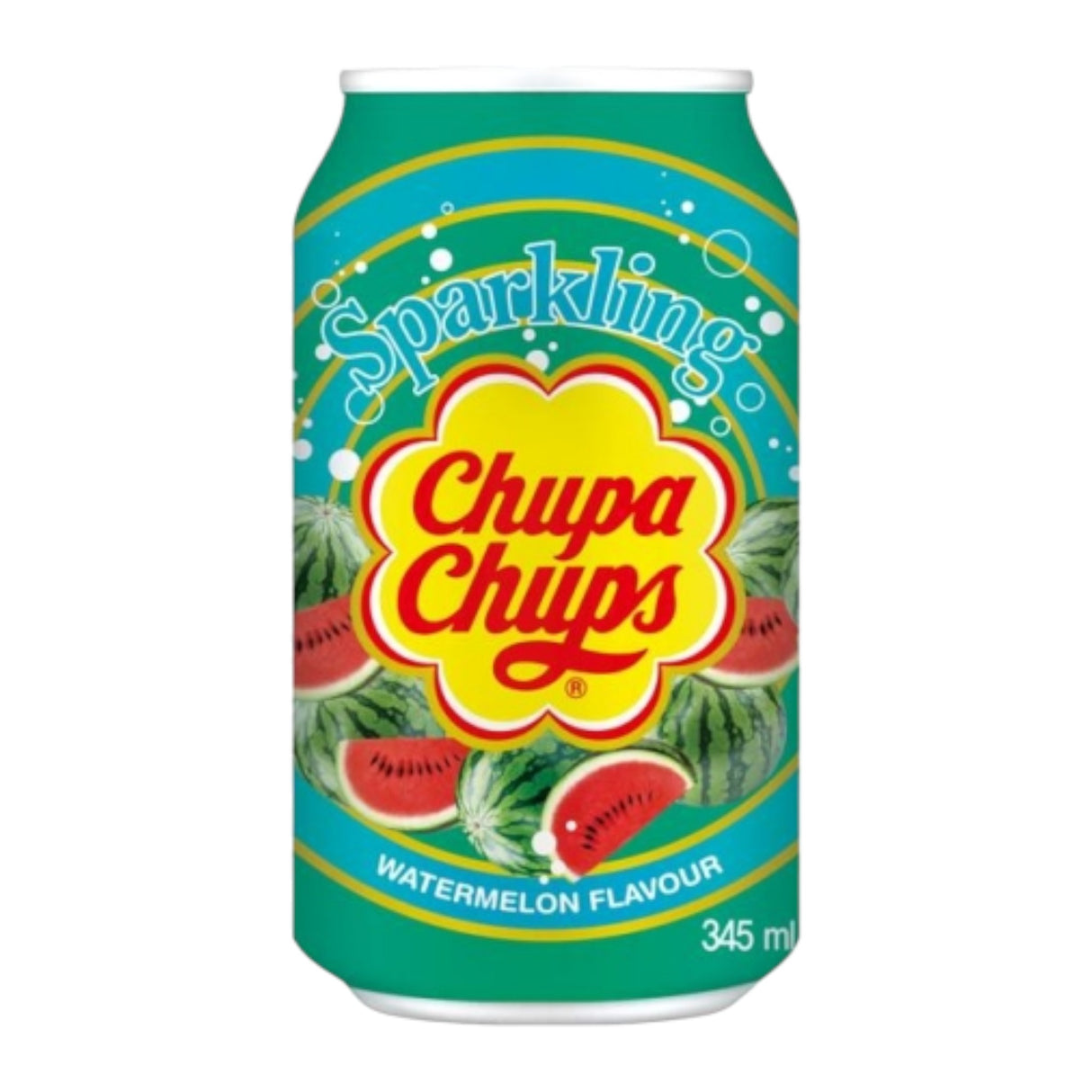 24x Chupa Chups Sparkling Drink Watermelon 345ml