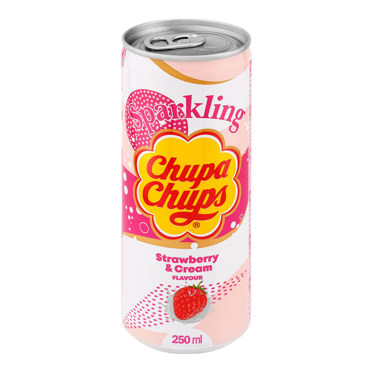 24x Chupa Chups Soda Strawberry Cream 250ml