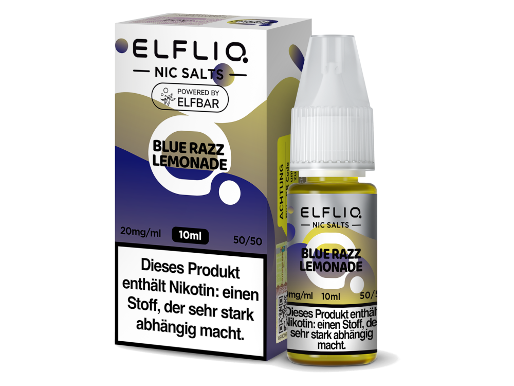 10x ELFLIQ - Blue Razz Lemonade - Nikotinsalz Liquid 20 mg/ml