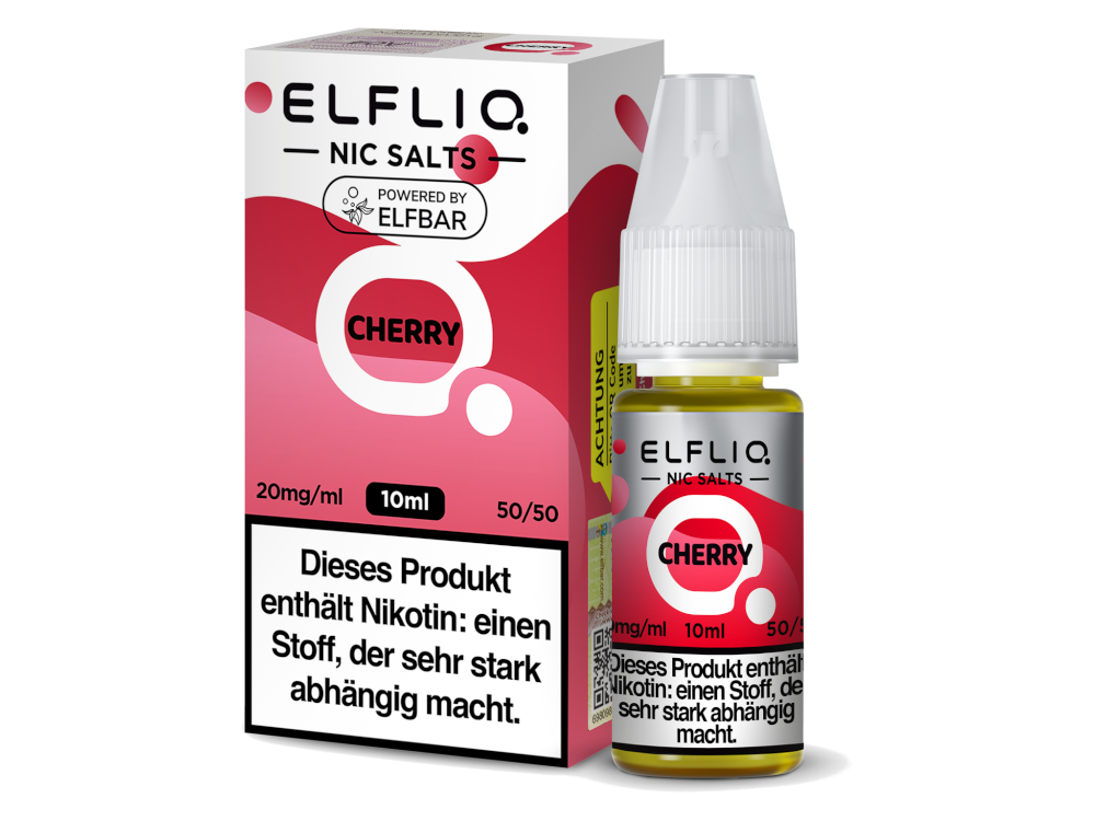 10x ELFLIQ - Cherry - Nikotinsalz Liquid 20 mg/ml