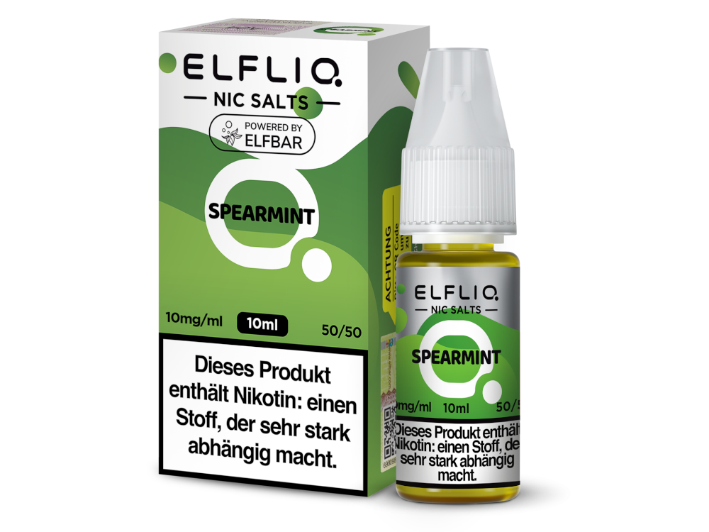 10x ELFLIQ - Spearmint - Nikotinsalz Liquid 10 mg/ml
