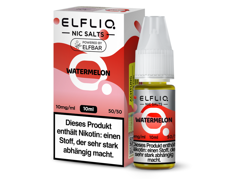 10x ELFLIQ - Watermelon - Nikotinsalz Liquid 10 mg/ml