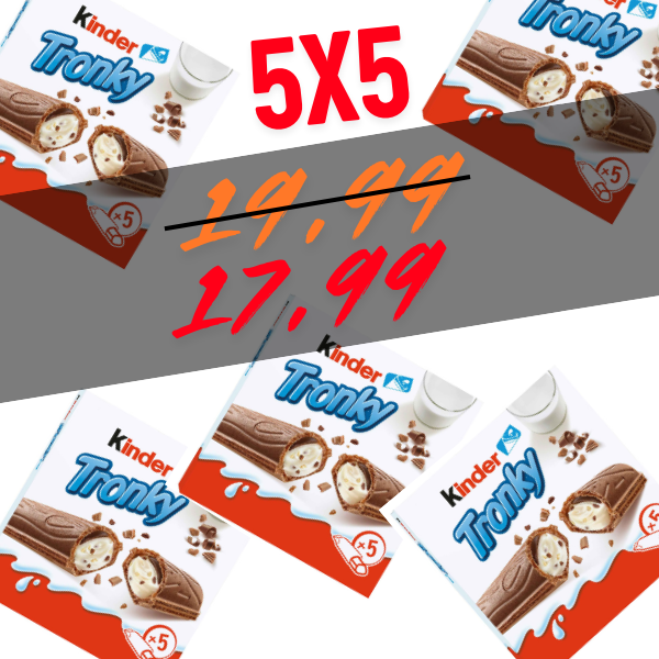 Kinder Tronky 5x5 (25) Bundle TikTok Shop