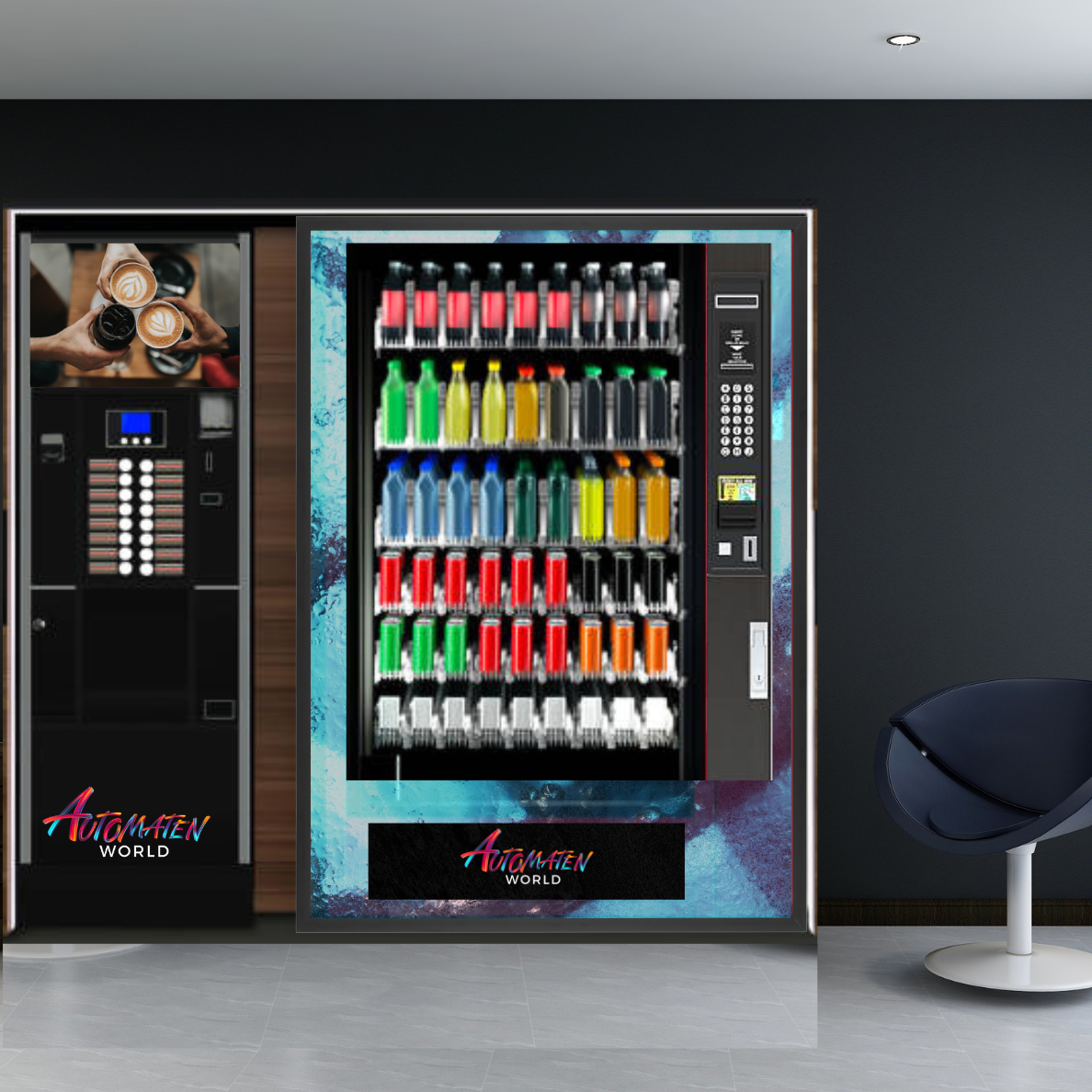 Snack & Coffe Combo Automat
