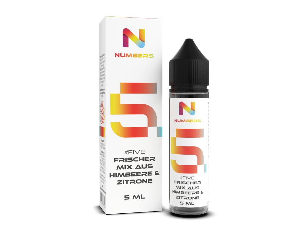3x Numbers - Aroma #Five 5 ml