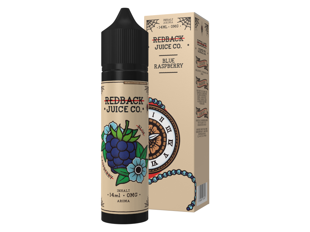 3x Redback Juice Co. - Aroma Blue Raspberry 14 ml