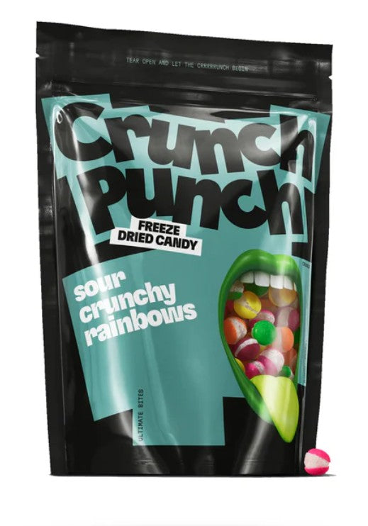 15x Freeze-Dried Sour Crunchy Rainbows 100g
