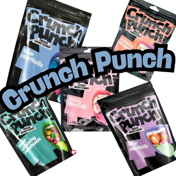 Crunch Punch: Alle Sorten (Einzeln, 50g) TikTokShop
