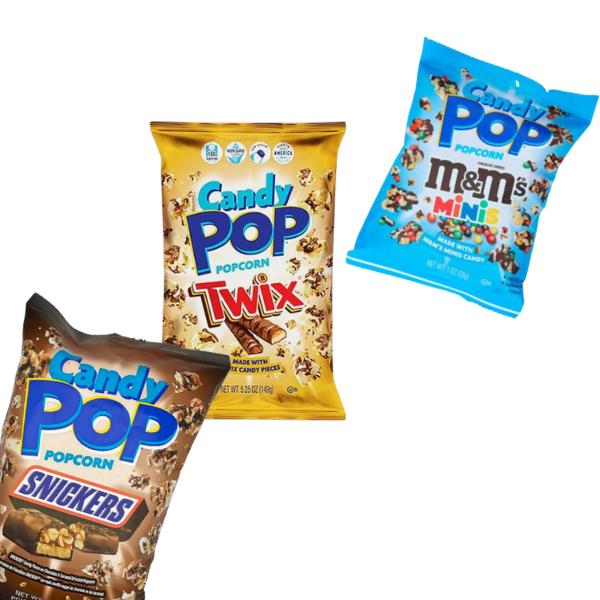 Candy Pop in verschiedenen Sorten