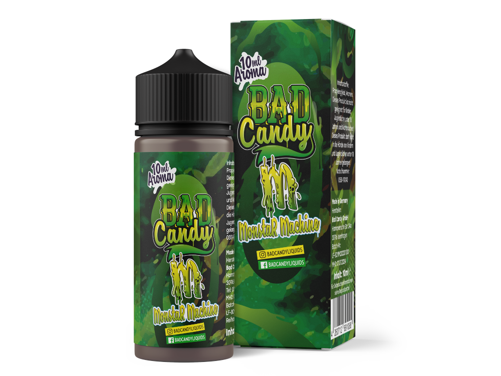 3x Bad Candy Liquids - Aroma Monstar Machine 10 ml