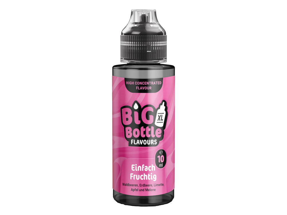 3x Big Bottle - Aroma Einfach Fruchtig 10 ml