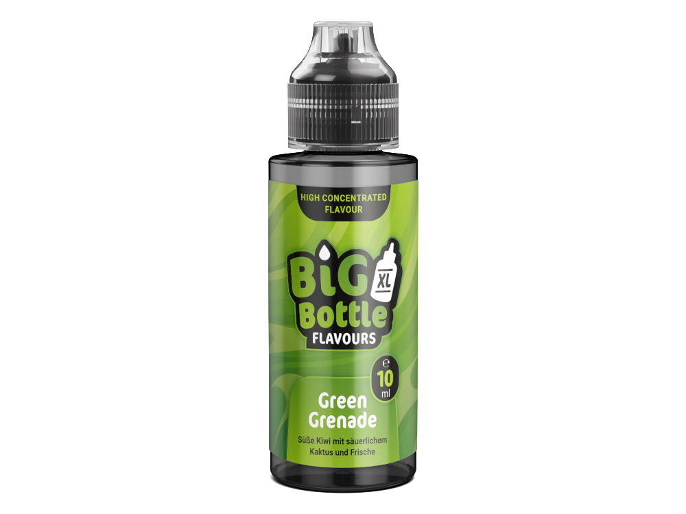 3x Big Bottle - Aroma Green Grenade 10 ml
