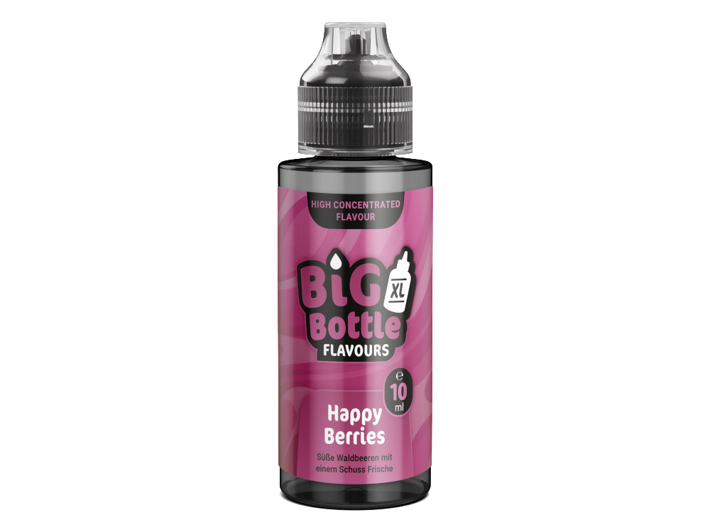 3x Big Bottle - Aroma Happy Berries 10 ml