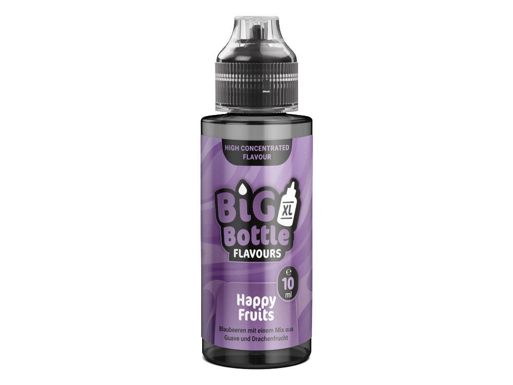 3x Big Bottle - Aroma Happy Fruits 10 ml