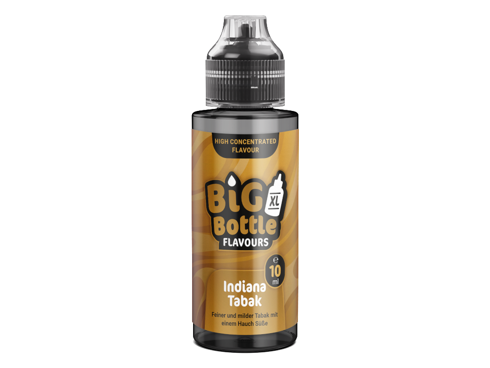 3x Big Bottle - Aroma Indiana Tabak 10 ml