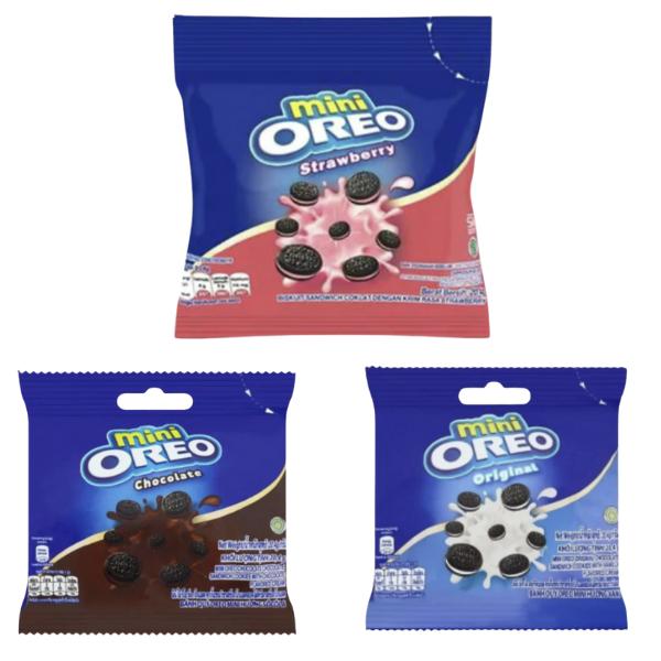 Oreo Mini: Chocolate, Classic, Strawberry 3er Bundle