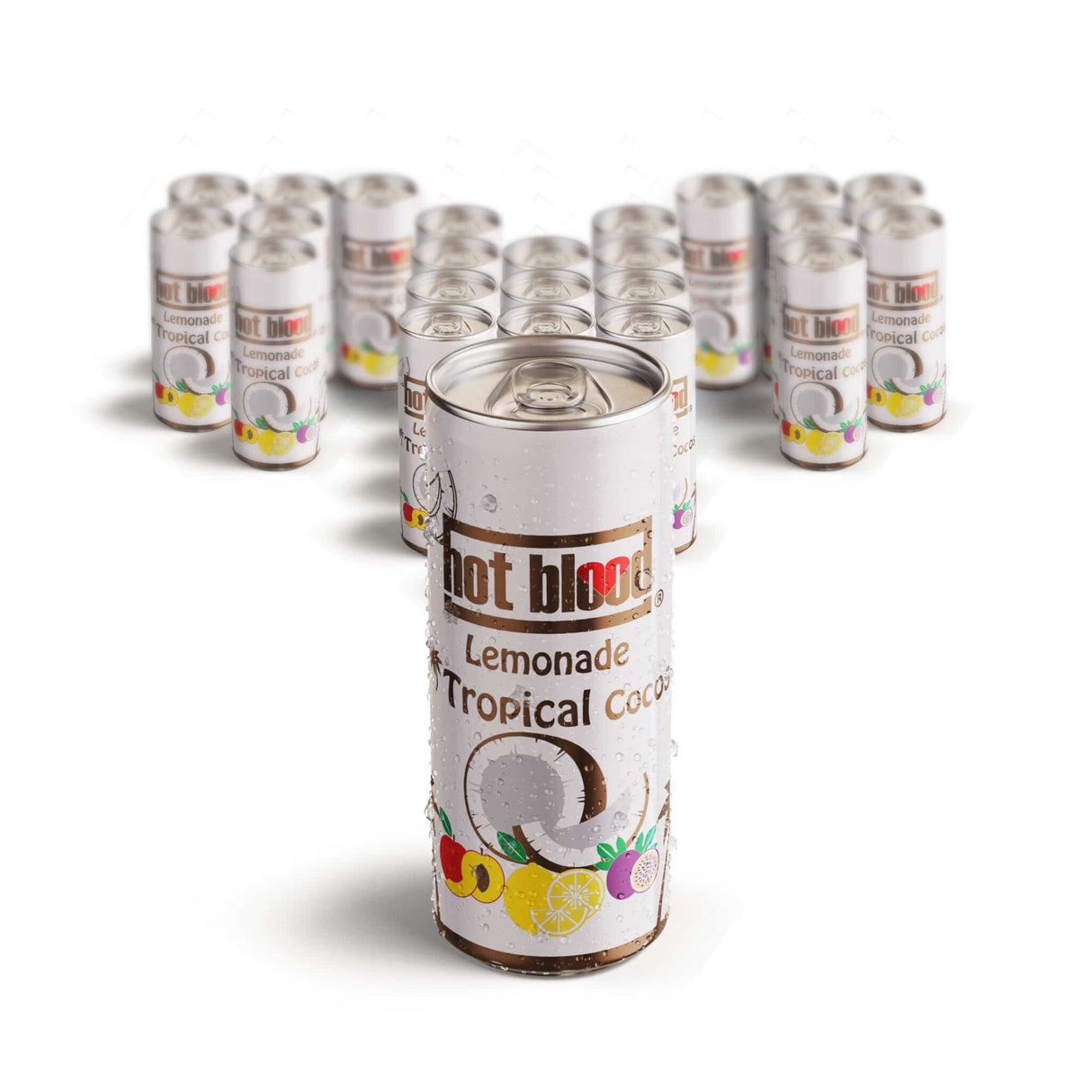 24x Hot Blood Tropical Cocos Lemonade