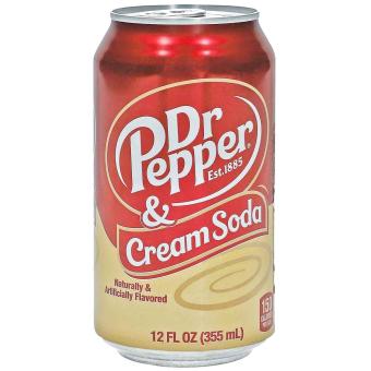 12x355ml Dr. Pepper Cream Soda