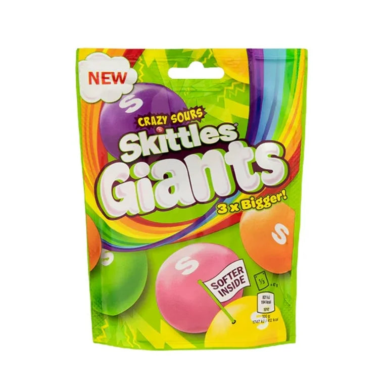 14x Skittles Giants Sours