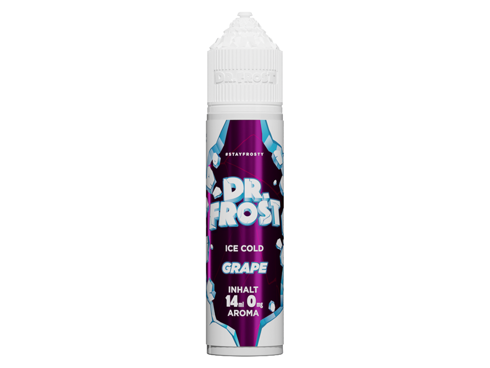 10x Dr. Frost - Ice Cold - Aroma Grape 14 ml