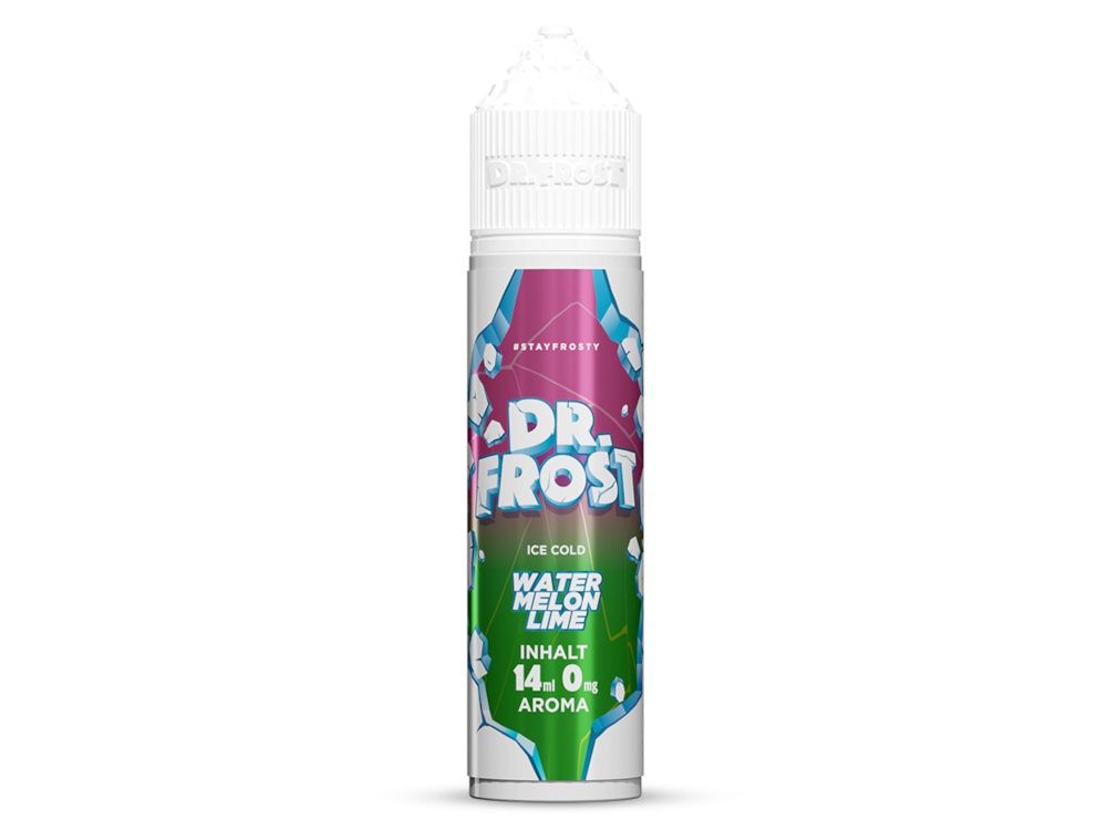 10x Dr. Frost - Ice Cold - Aroma Watermelon Lime 14 ml