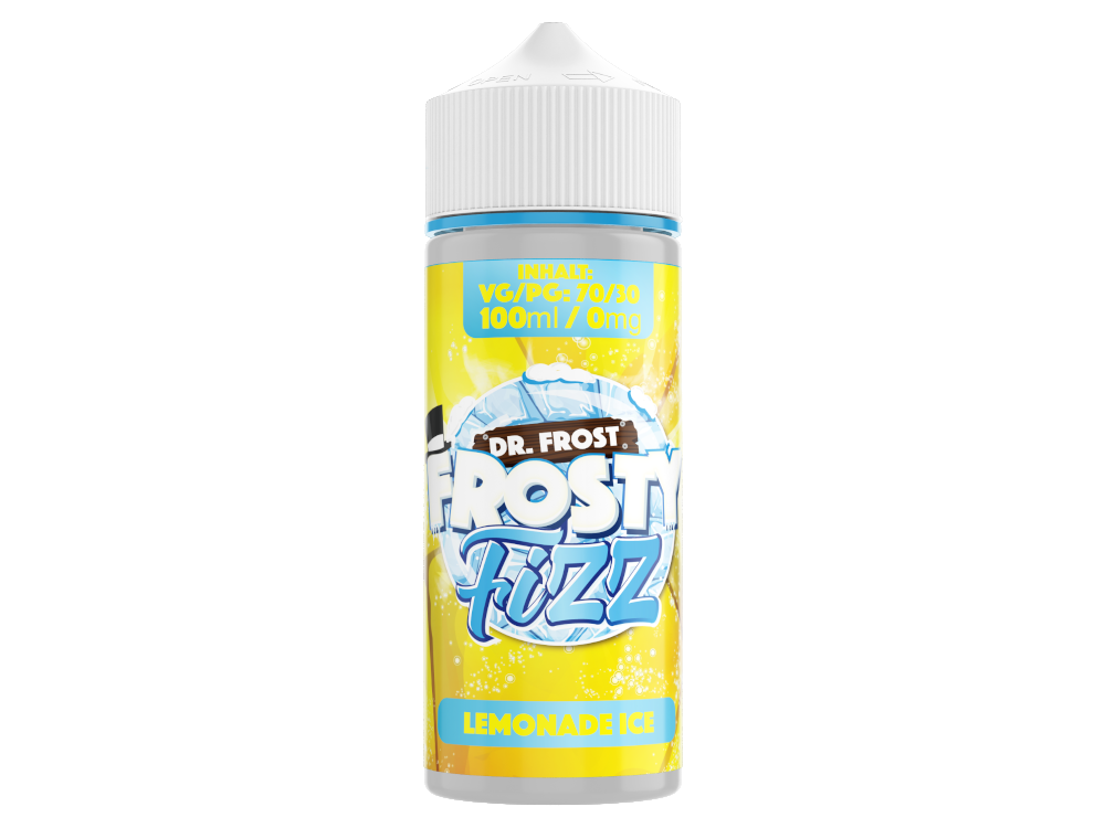 10x Dr. Frost - Frosty Fizz - Lemonade Ice - 100 ml 0 mg/ml