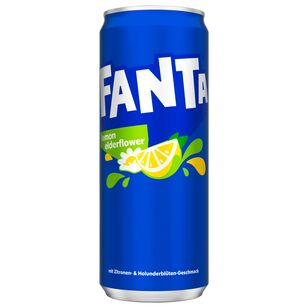 24x Fanta Lemon Elderflower 0,33 l