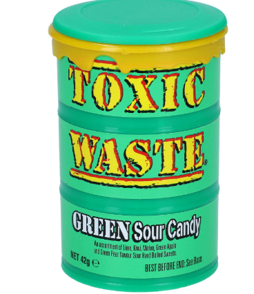 Toxic Waste Red and Blue TikTok Shop