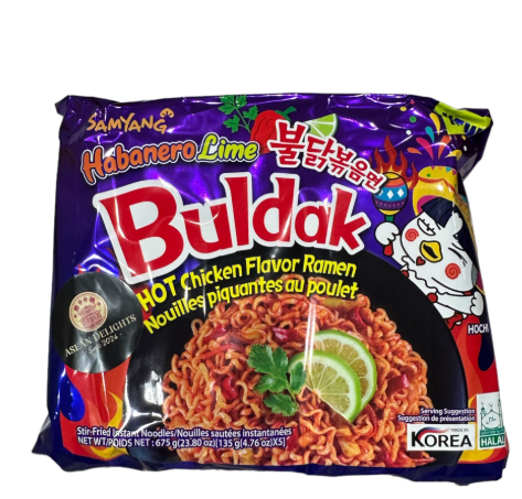 Buldak Nudeln Habanero Lime Hot Chicken TikTok Shop