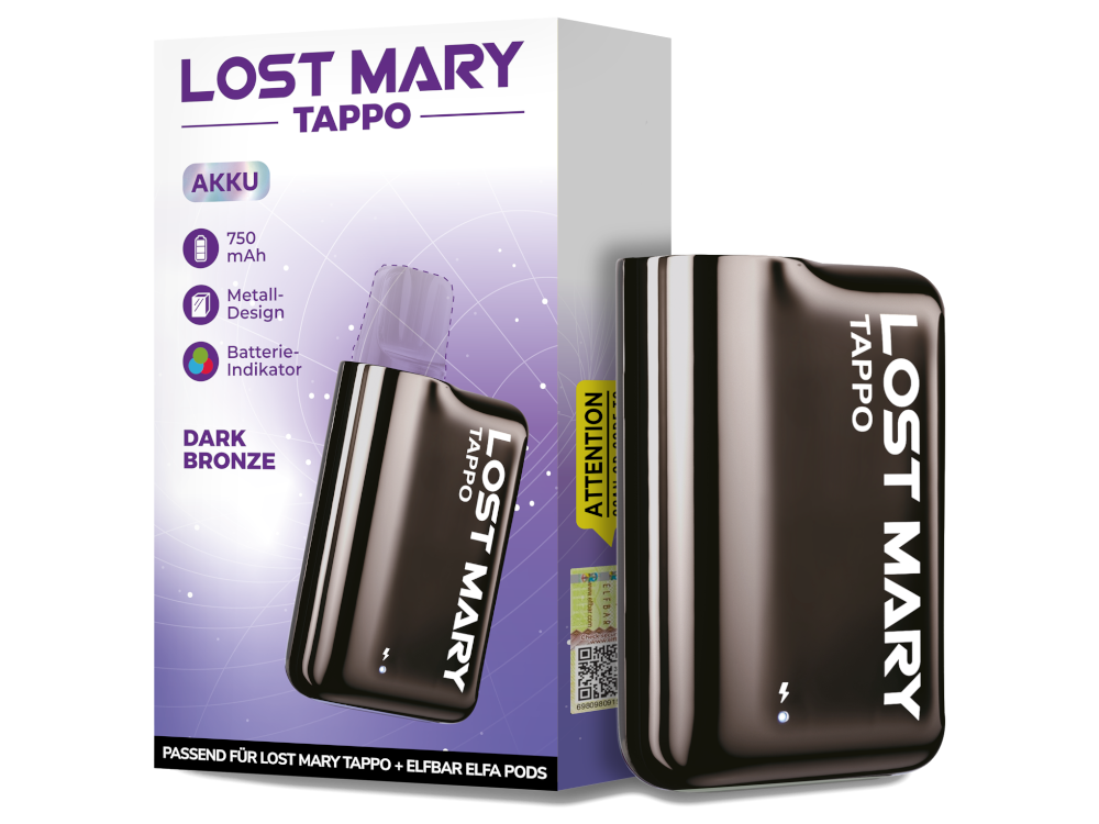 10x Lost Mary - Tappo Akku 750 mAh bronze