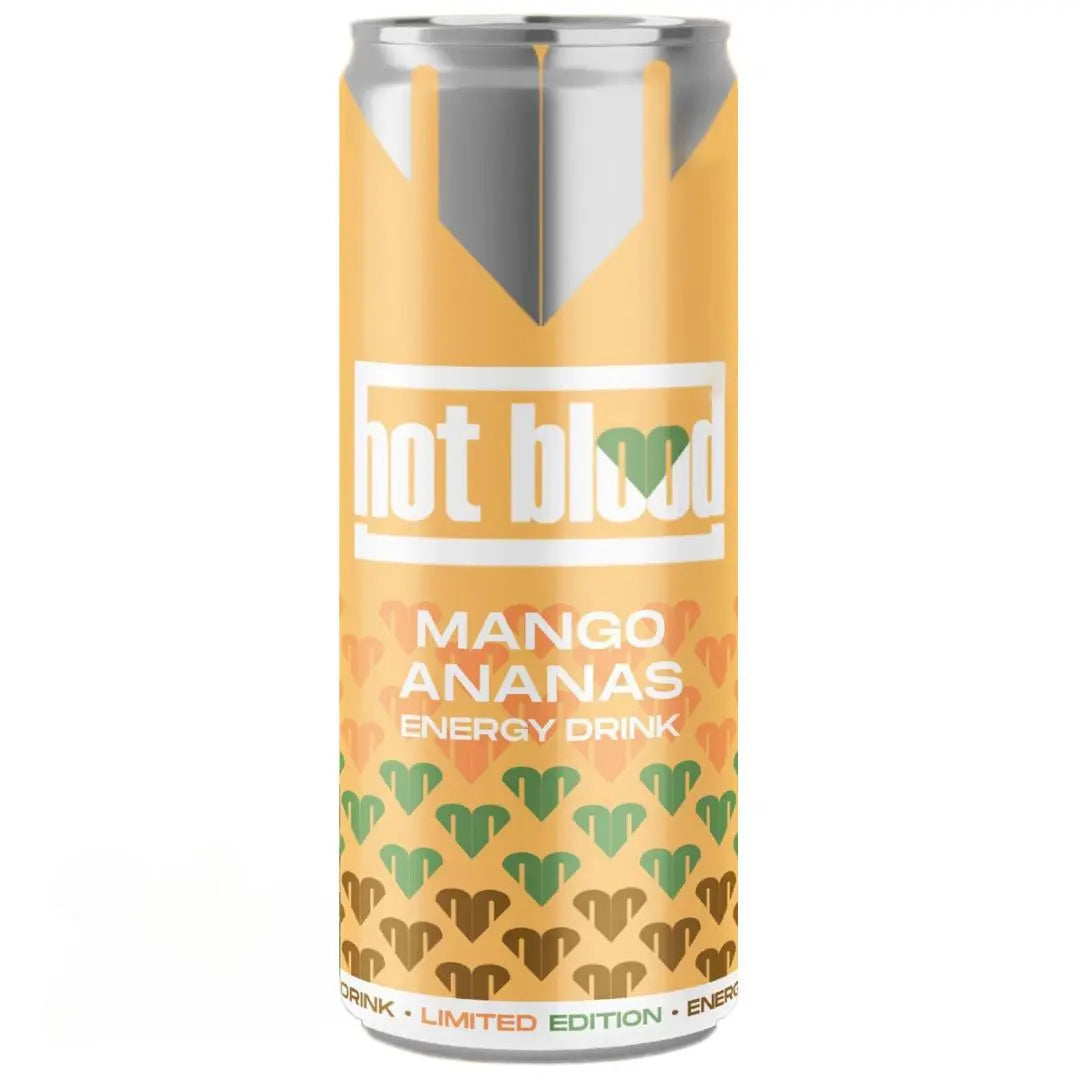 24x Hot Blood Mango Ananas Energy