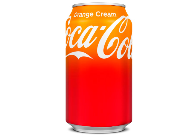 Coca Cola Orange Cream Koffeinhaltige Limonade TikTokShop