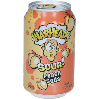 Warheads Peach Sour Soda