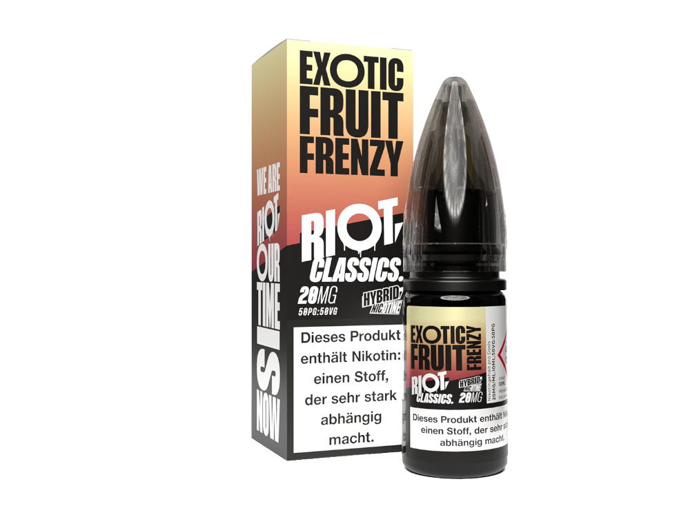 50x Riot Squad - Classics - Exotic Fruit Frenzy - Hybrid Nikotinsalz Liquid 20 mg/ml