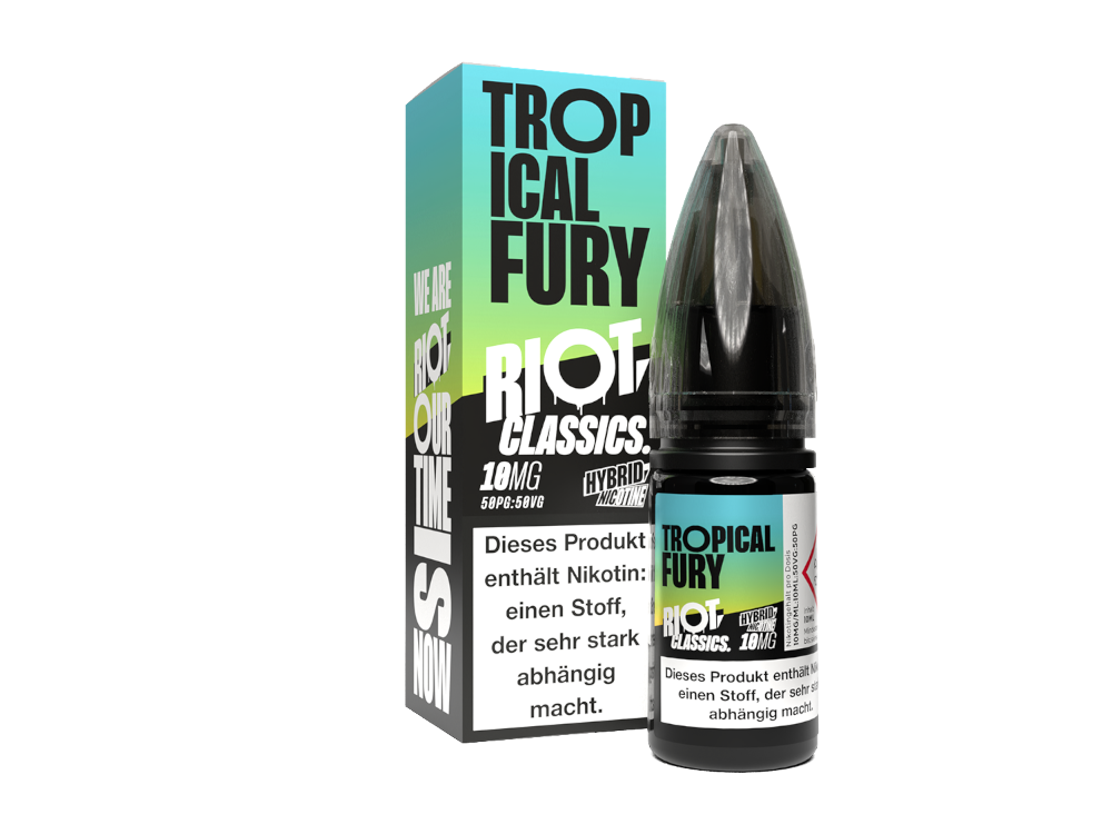 50x Riot Squad - Classics - Tropical Fury - Hybrid Nikotinsalz Liquid 10 mg/ml