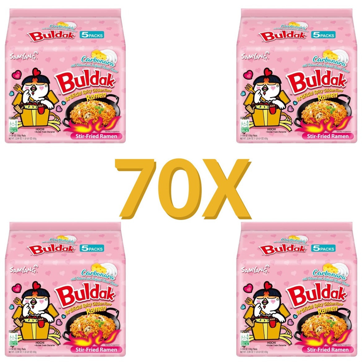 Samyang Buldak Carbonara 70er Pack