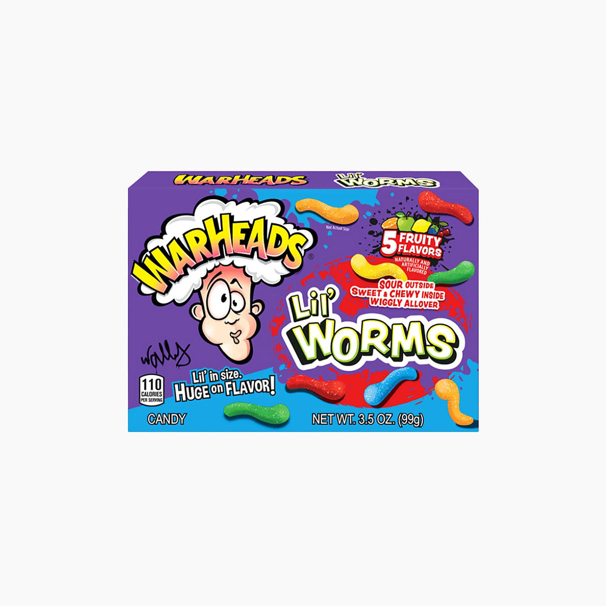 Warheads Lil Worms Theater 99g