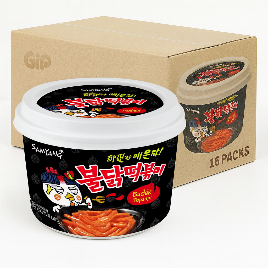 16x SAMYANG Hot Chicken Tteokbokki 185g