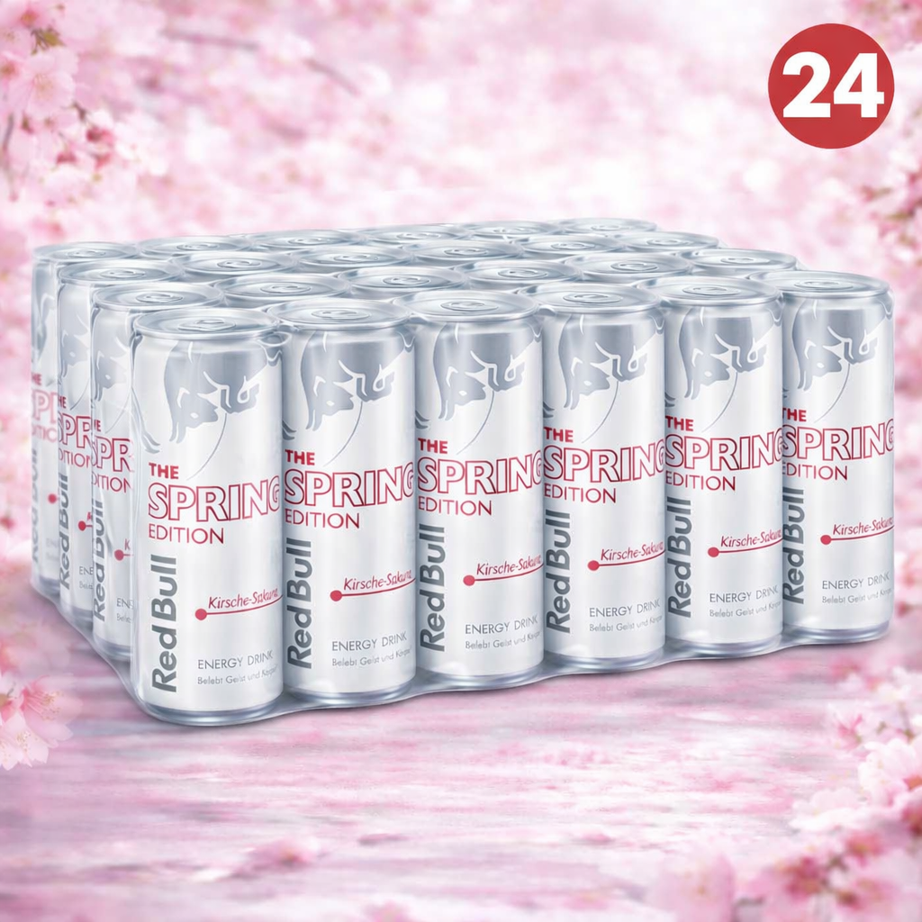 24 x Red Bull Spring Edition Kirsche-Sakura 250ml