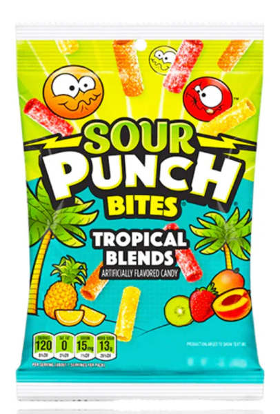 12x Sour Punch Tropical Bites