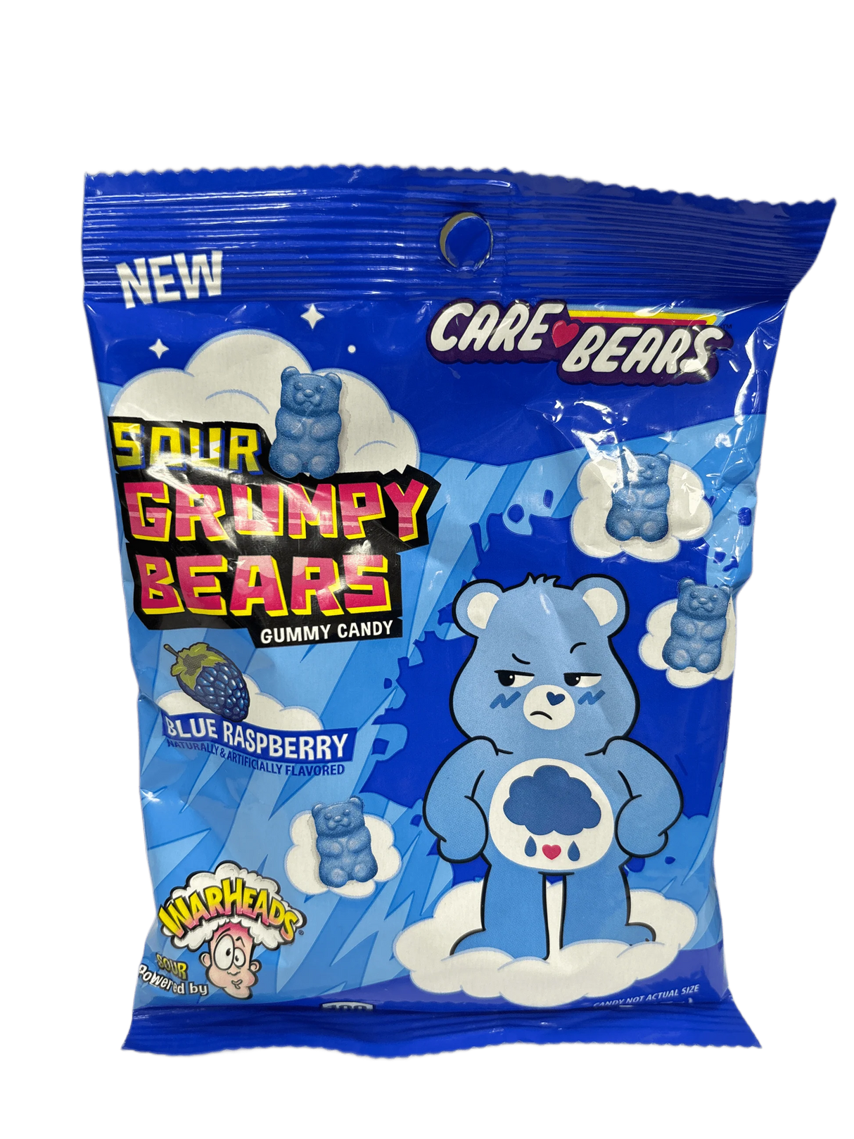 12x Warheads Sour Grumpy Bears PEG