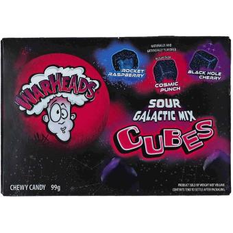 12x Warheads Galactic Cubes Theater Box